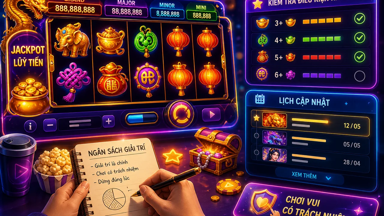 Chọn trò jackpot phù hợp: jackpot lũy tiến PG99 có dễ trúng không?